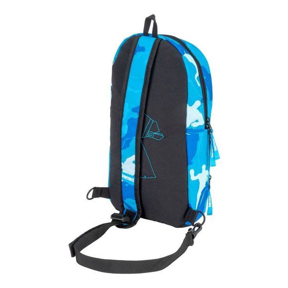 Fortnite Amplify Llama Loot Pinata Sling Backpack Camo Blue School Bag - Picture 2 of 3